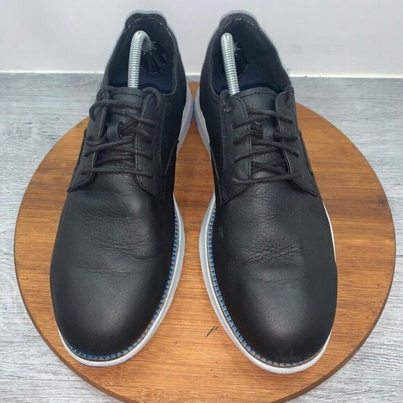 Cole Haan Grand Camden Atlantic Men’s 10 M Black Lace-Up Oxford Dress Shoes - Picture 4 of 10